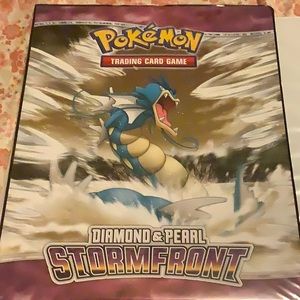 Pokemon cards in binder